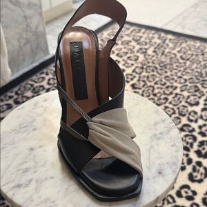 Black and Tan Women's Sandals